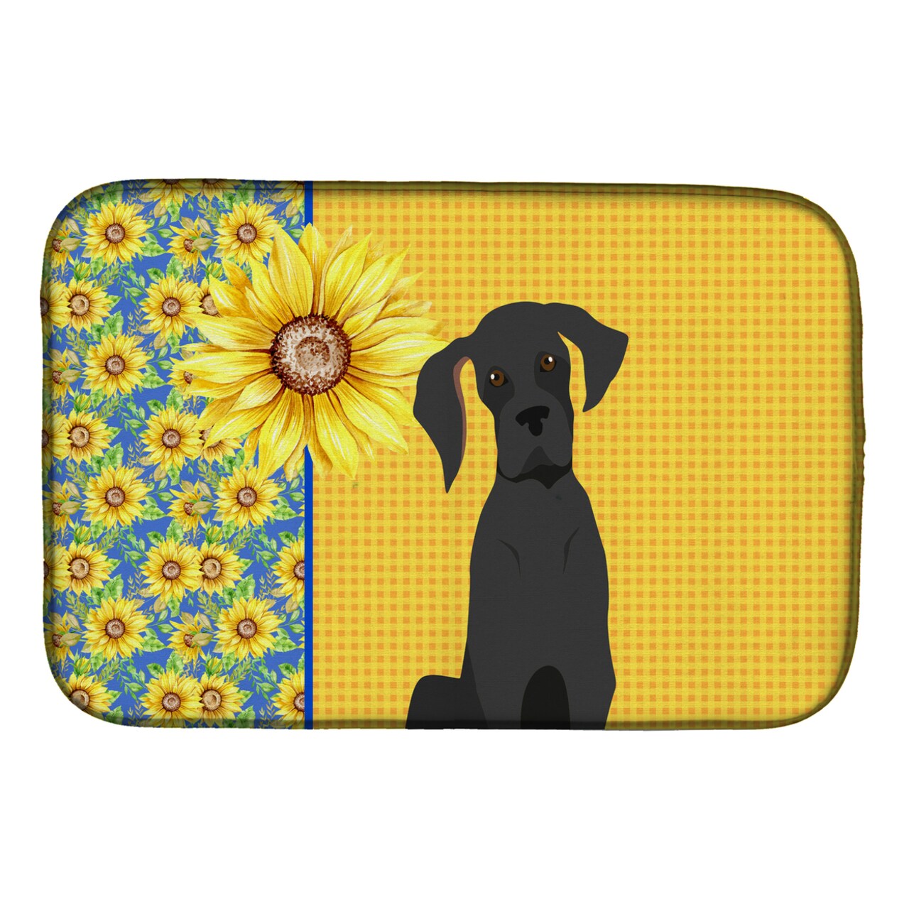 Caroline's treasures dish drying mat hotsell